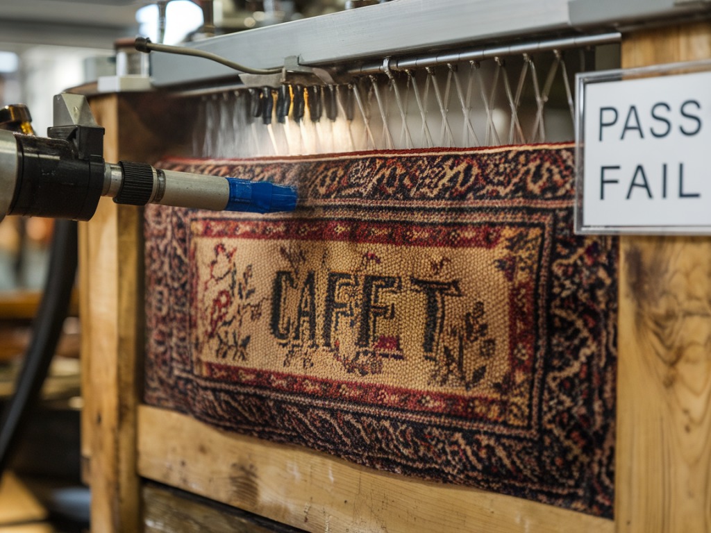 Rapid method to validate enzyme‑based carpet chemistry on café upholstery: test protocol, pass/fail criteria and data capture