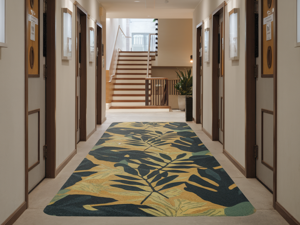 Which biodegradable floor pad delivered measurable savings for a medium‑size hotel and how to replicate the test