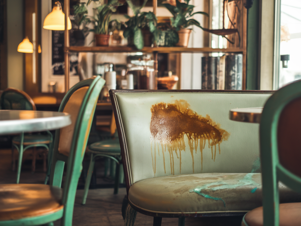 which eco‑friendly carpet extractor chemistry works best on caffeine and grease in café upholstery