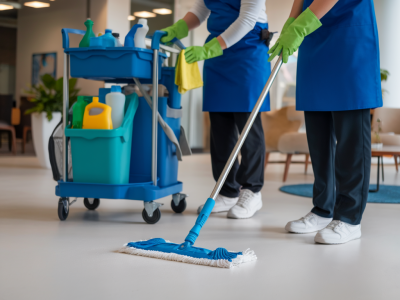 How to design a supplier sla that forces janitorial contractors to meet biodegradable product and reporting targets