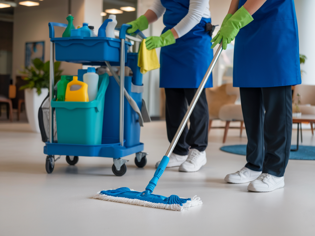 How to design a supplier sla that forces janitorial contractors to meet biodegradable product and reporting targets