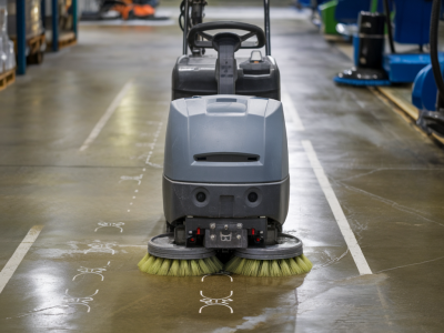 Stepwise plan to evaluate battery life and run time for commercial scrubbers on a single charge