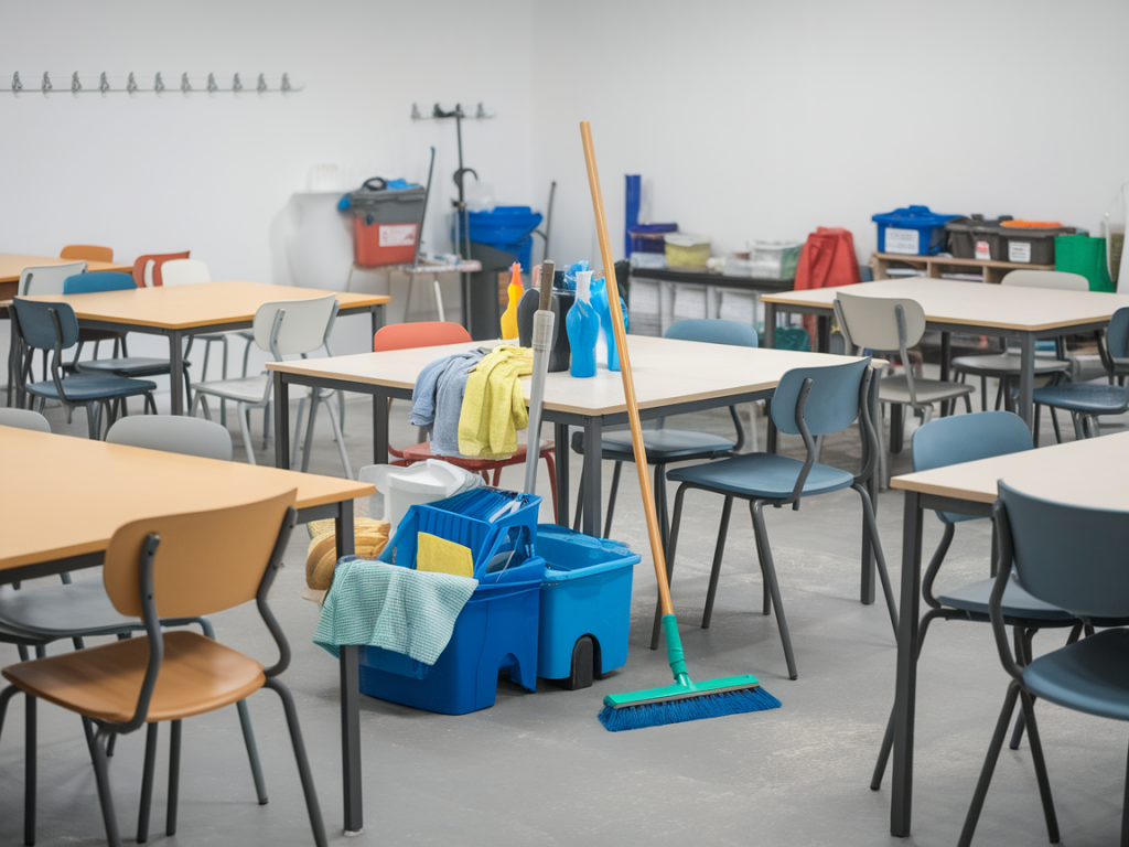 How to implement task‑based cleaning to boost productivity in shared workspaces