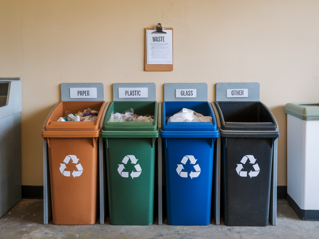 Waste segregation guide for offices that reduces landfill costs and improves recycling rates